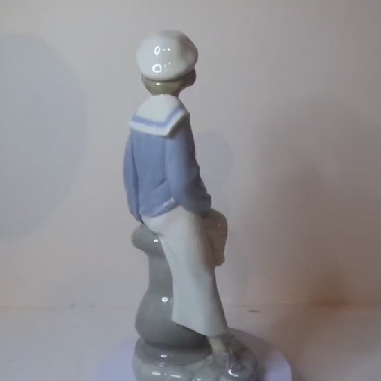 LLadro Boy with Yacht number 4810 Issued 1972