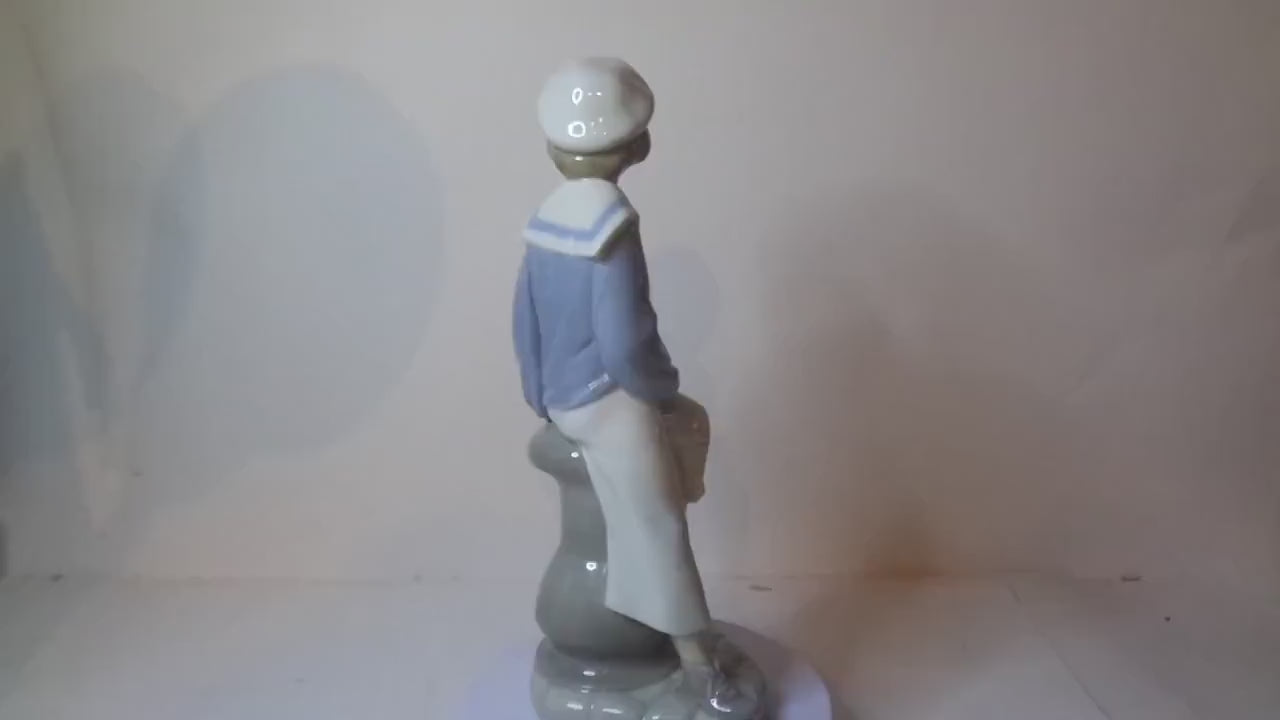 LLadro Boy with Yacht number 4810 Issued 1972