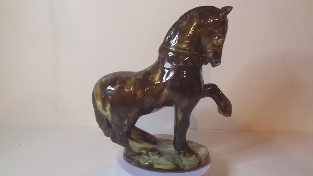 Paula Humphris Pottery Horse 1980's Polperro